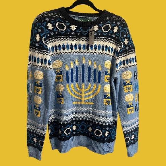 Nordstrom rack ugly Hanukkah sweater - Picture 1 of 4